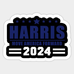 Harris 2024 Move American Forward Sticker